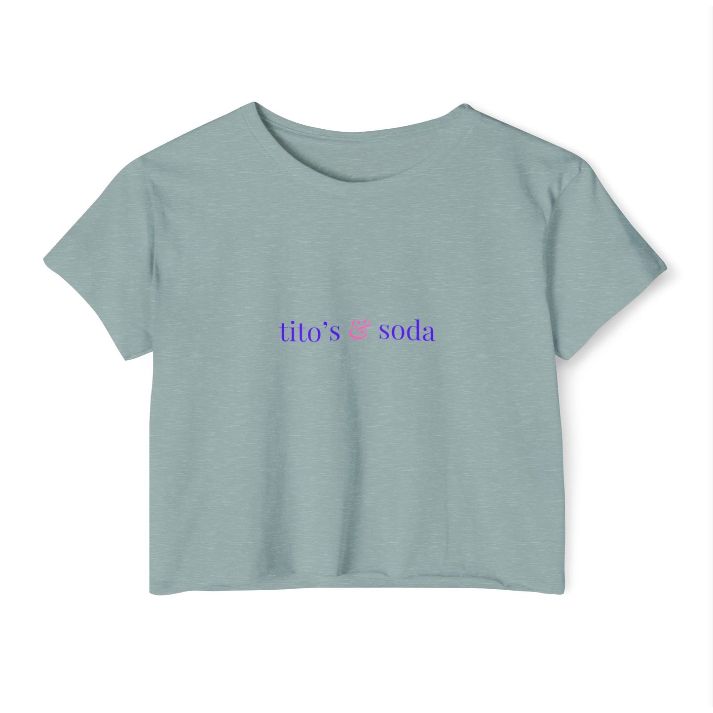Titos & Soda Women's Crop Top