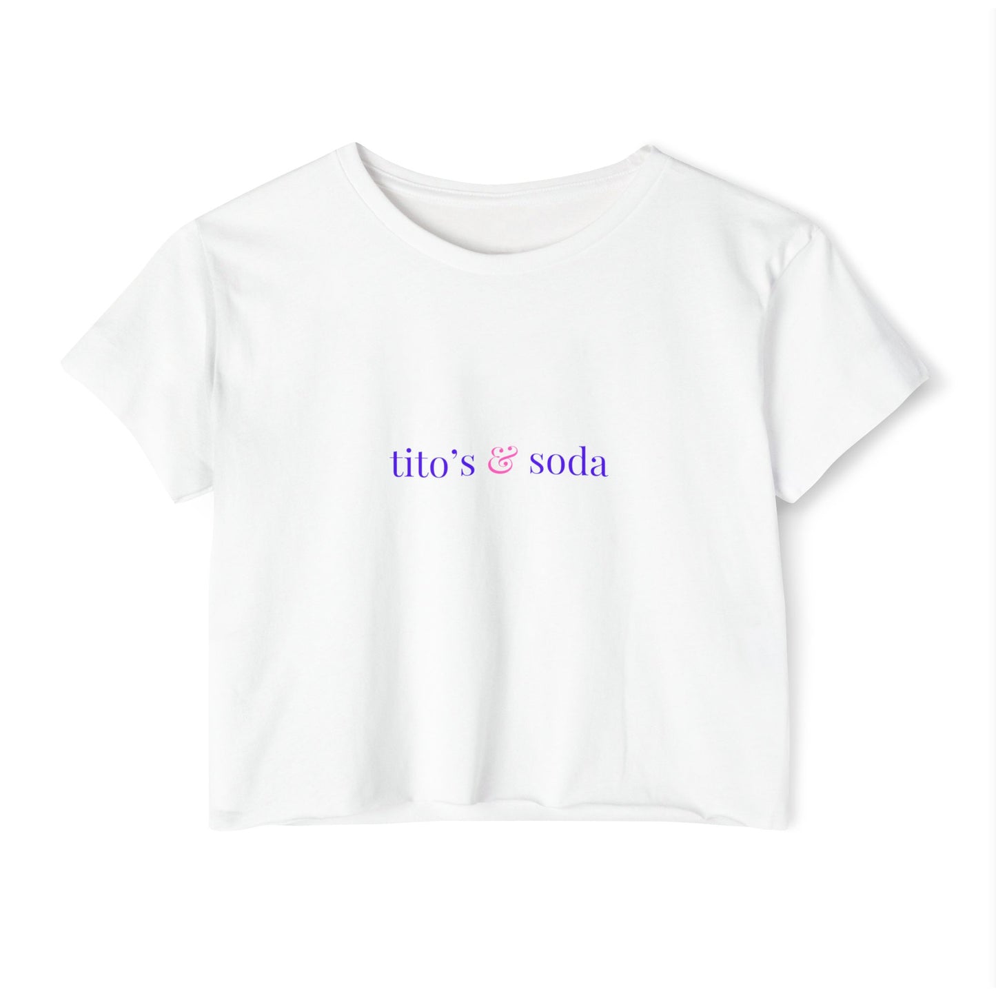 Titos & Soda Women's Crop Top