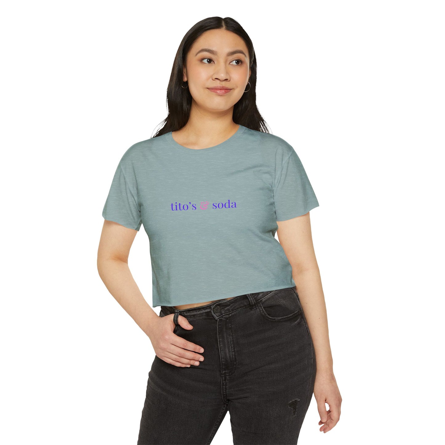 Titos & Soda Women's Crop Top