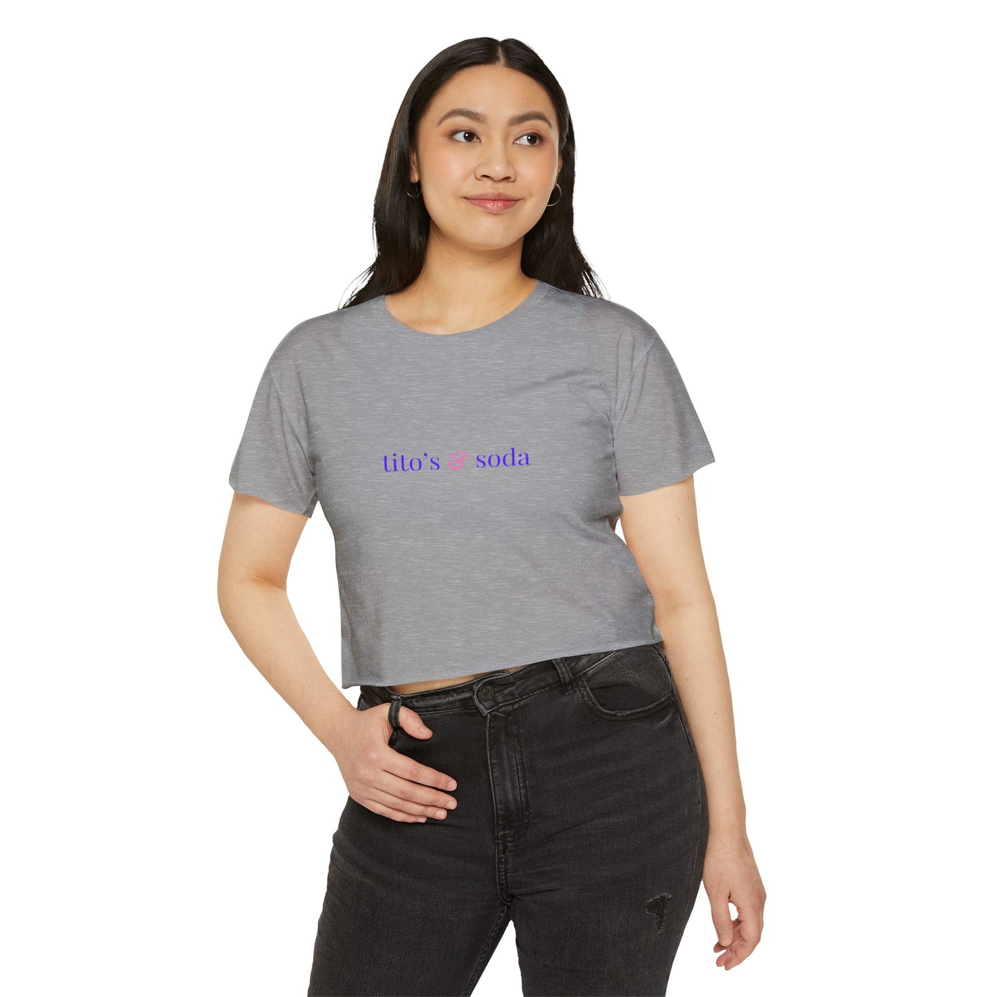 Titos & Soda Women's Crop Top