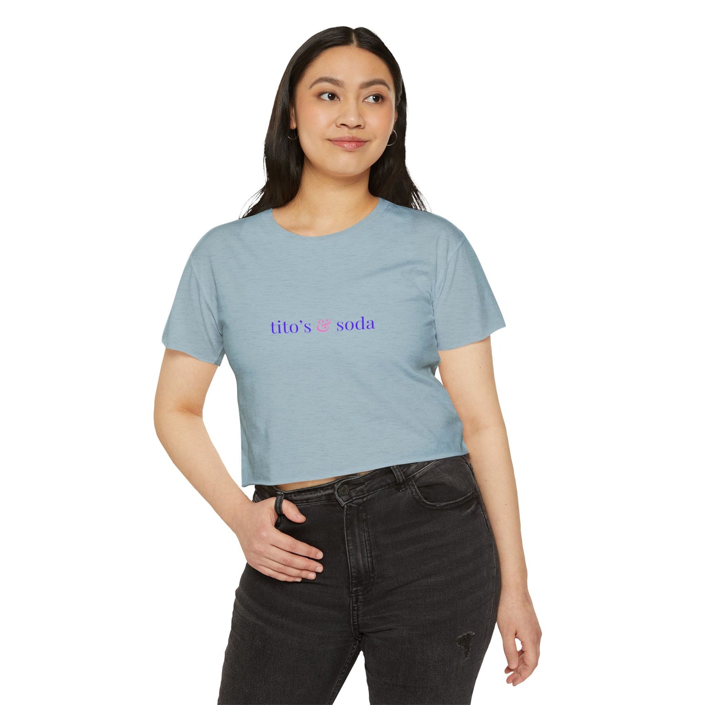 Titos & Soda Women's Crop Top