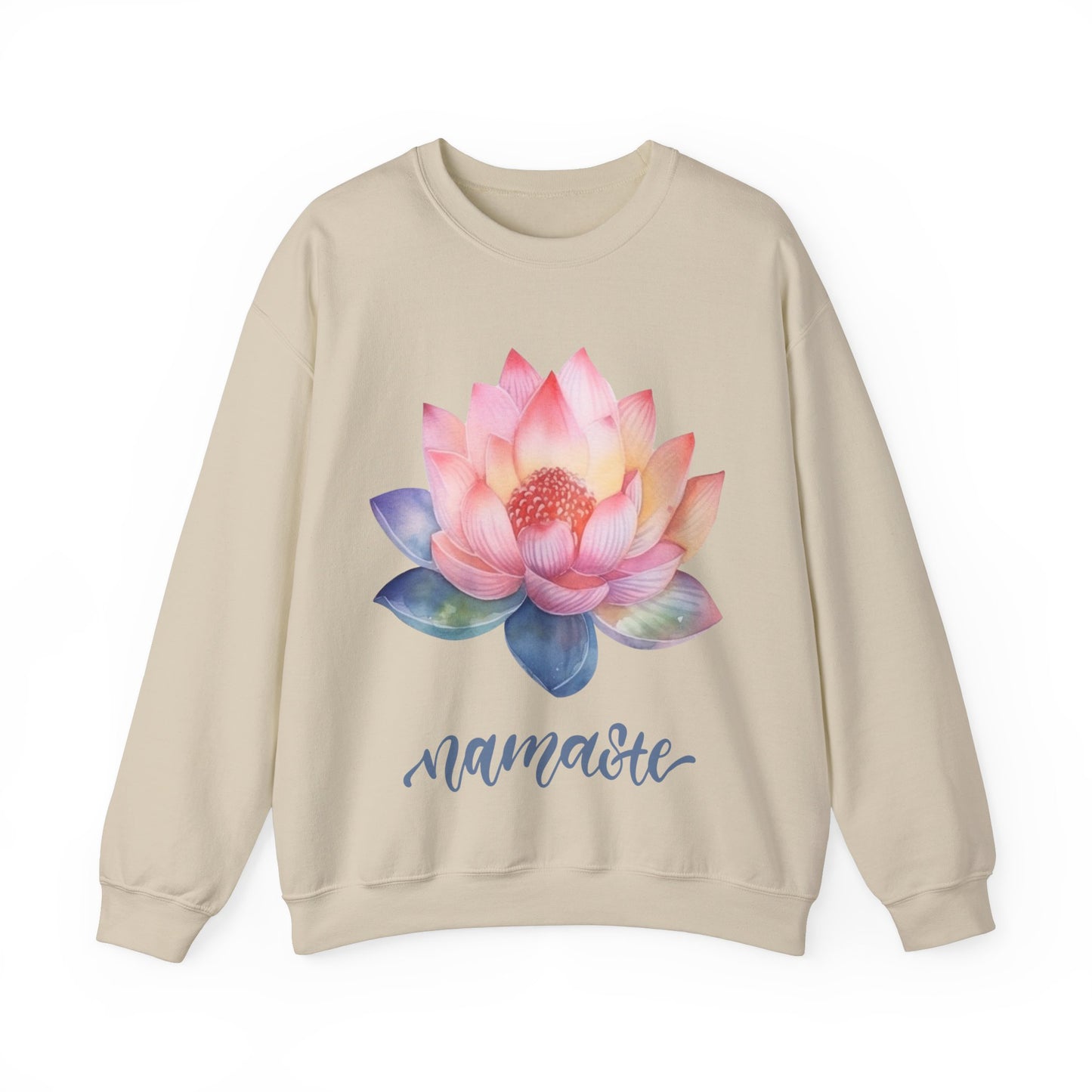 Yoga, Namaste Crewneck Sweatshirt