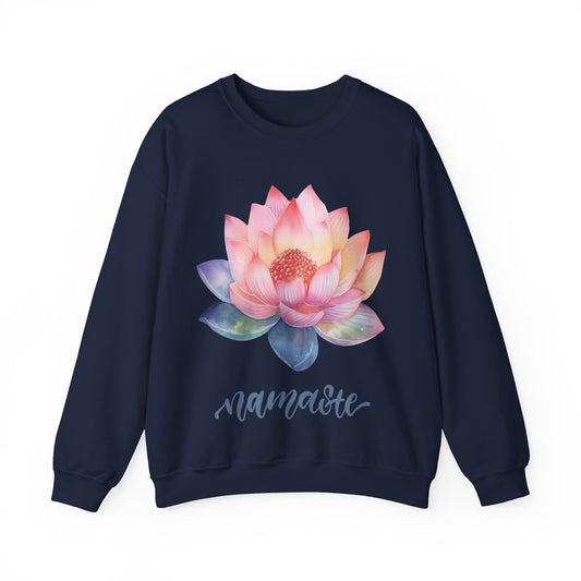 Yoga, Namaste Crewneck Sweatshirt