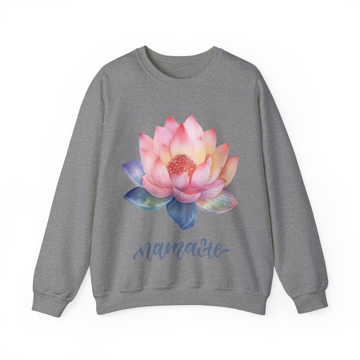Yoga, Namaste Crewneck Sweatshirt