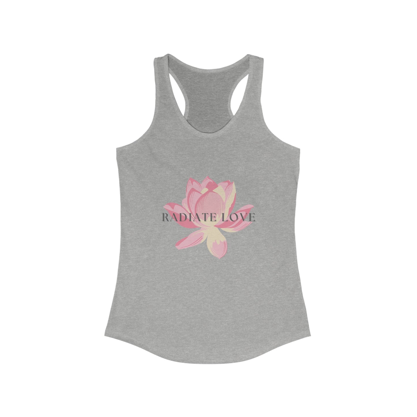 "Radiate Love" Women's Racerback Tank