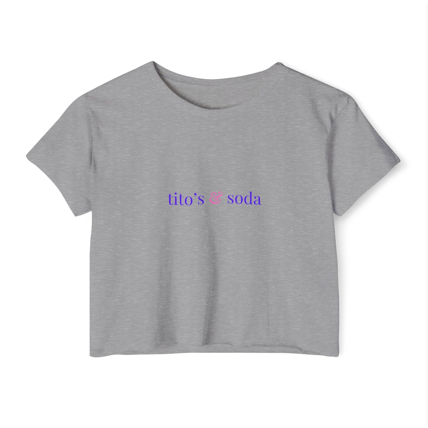 Titos & Soda Women's Crop Top