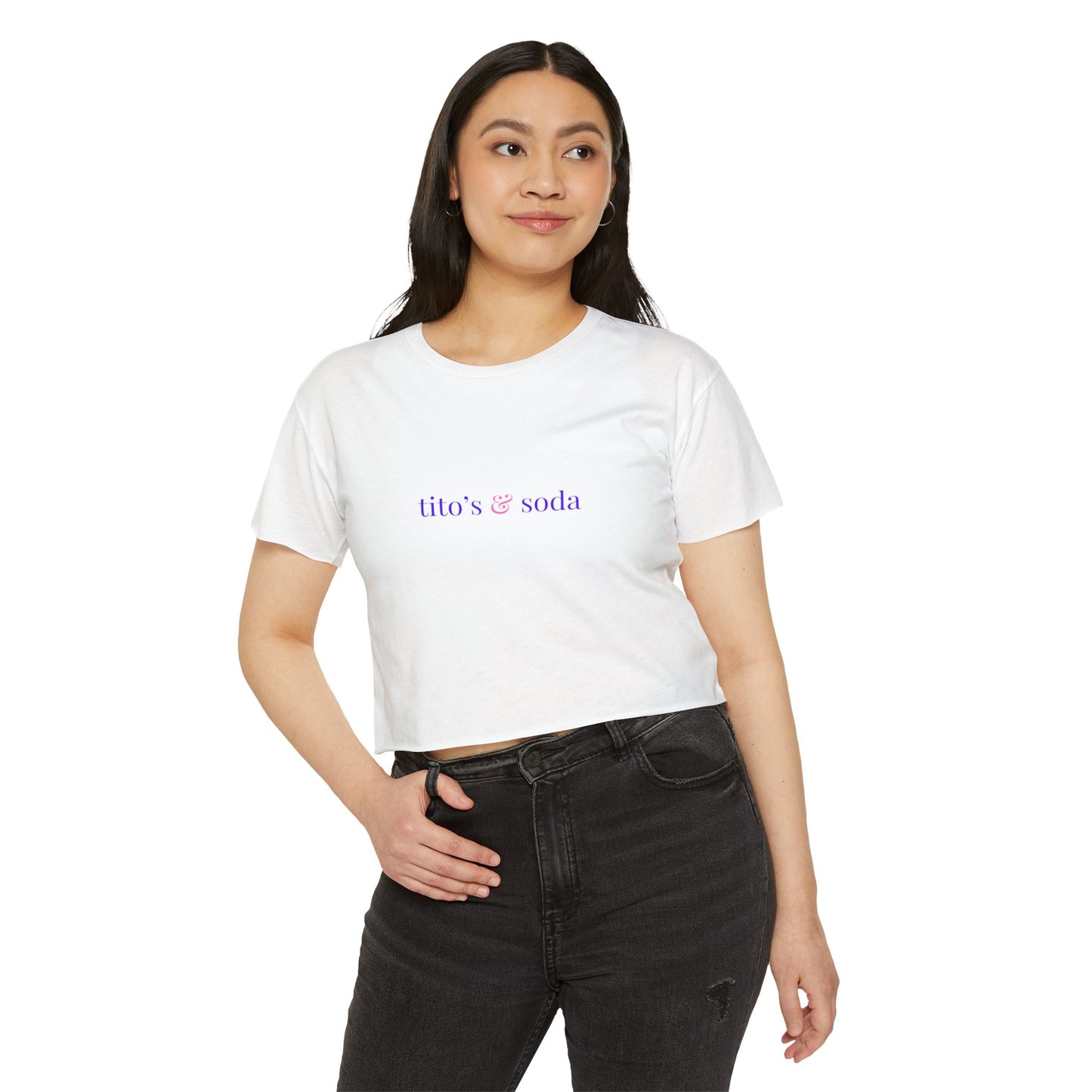 Titos & Soda Women's Crop Top